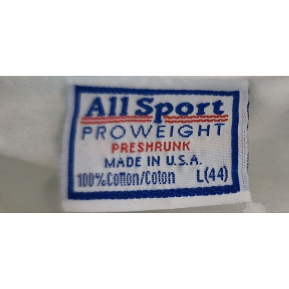 Vintage 90s Tony Bennett Tour Music Merch Tshirt Mens Size L White - Picture 5 of 6